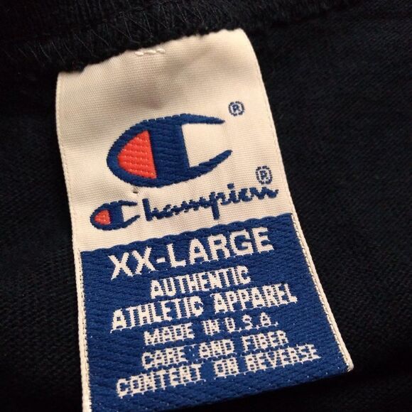 Vintage Champion Wake Forest Spell Out Logo T-Shirt - Picture 4 of 7